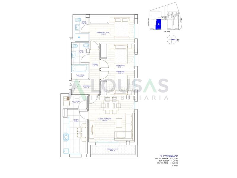 Foto 1501837e-ed2d-4371-b027-3d25c4148929. Piso promoción obra nueva en fontiñascarril caiños piso en Lugo
