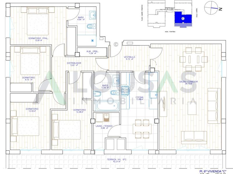 Foto 231fc7d8-e388-4fbb-81c2-d7e732658d4c. Piso promoción obra nueva en fontiñascarril caiños piso en Lugo