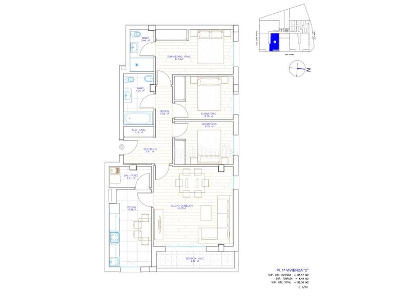 Foto 7420e0e8-6d76-4ce3-8637-b8e5d5b9f09a. Piso promoción obra nueva en fontiñascarril caiños piso en Lugo
