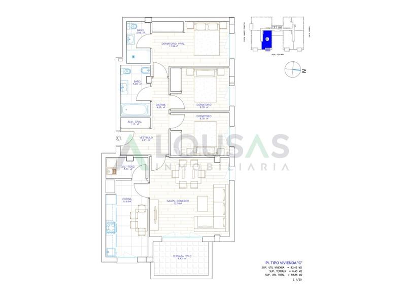 Foto 79d017de-23bd-47d9-889d-4566a8572d09. Piso promoción obra nueva en fontiñascarril caiños piso en Lugo