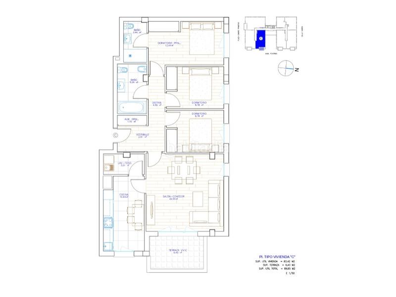 Foto f08e6e00-b270-4734-8ab5-d412dbbd4bb2. Piso promoción obra nueva en fontiñascarril caiños piso en Lugo