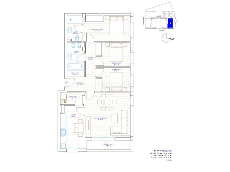Foto f78e11d7-65de-4f2b-831d-0afb57467dc8. Piso promoción obra nueva en fontiñascarril caiños piso en Lugo