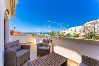 Apartament a San Eugenio Alto. Apartamento de 1 dormitorio con vistas al mar en venta en torvis