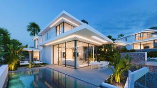 Maison à Abama. Villa de lujo de 3 dormitorios con piscina privada en las atalay