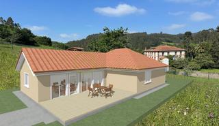 Casa  La ferreria. Obra nueva dos viviendas unifamiliares en la ferrería, soto del