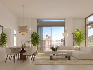 Flat in Sagrada Família. Piso de obra nueva de 3 dormitorios con 71m² terraza en venta en