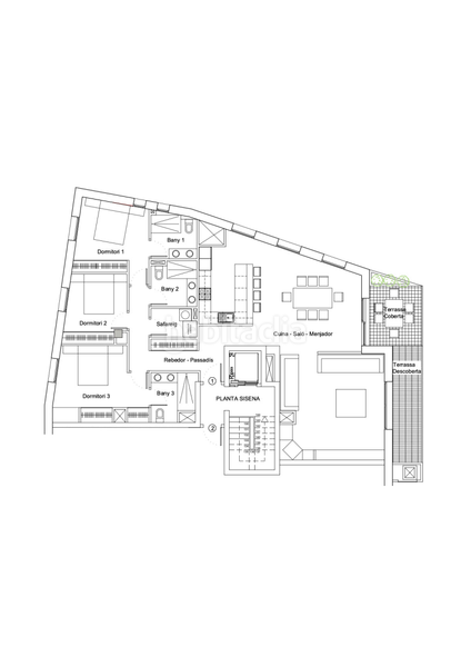Foto aa3e70e0-81ae-45a9-9f3e-0341128a70c8. Dachwohnung mit heizung in Els Vilars d´Engordany Escaldes-Engordany