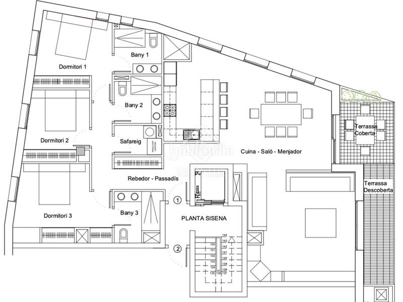 Foto be48a15e-0a4a-4171-a704-800949c5ae09. Dachwohnung mit heizung in Els Vilars d´Engordany Escaldes-Engordany