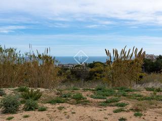 Finca rústica en Premià de Dalt. Parcelas con vistas al mar venta en vilassar de dalt y premia de