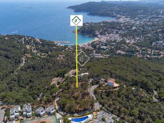 Finca rústica en Llafranc. Fantástica parcela de 1.530 m con vistas al mar en venta en la z