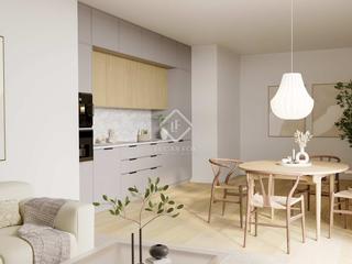 Attique à Baix Guinardó. Vivienda de obra nueva de 84m con tres dormitorios en barcelona