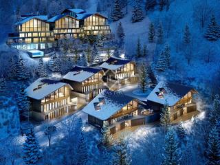 Chalet en Ordino-Ansalonga-Sornás. Excepcional villa de obra nueva con 7 dormitorios y varias terra