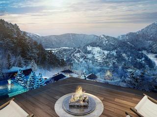 Xalet a El Serrat-Llorts. Impresionante villa de obra nueva con 7 dormitorios y varias ter