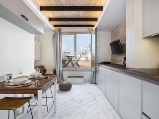 Ático en Dreta de l´Eixample. Ático en excelentes condiciones de 1 dormitorio con terraza de 6