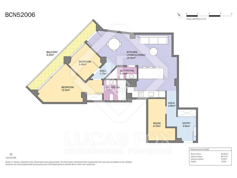Foto 020a0977-c50f-4851-8c8a-4b40079887dd. Piso  en excelentes condiciones de 3 dormitorios con 6m terraza en venta en Sant Antoni en Barcelona