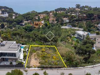 Finca rústica a Santa Cristina-Sant Francesc. Fantástica parcela con vistas al mar en venta en la exclusiva ur