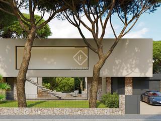 Xalet a Tamariu. Villa moderna de nueva construcción proyecto con 4 dormitorios e