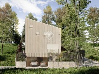 Finca rústica en Vallvidrera - Tibidabo - Les Planes. Parcela de 389 m con proyecto de obra en venta en vallvidrera, b