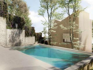 Rural plot in Vallvidrera - Tibidabo - Les Planes. Parcela de 389 m con proyecto de obra en venta en vallvidrera, b