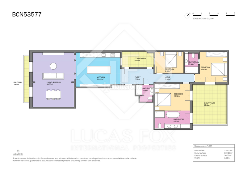 Foto a77c229b-2eb9-4777-8524-1c72febf27ab. Piso precioso piso reformado de 3 habitaciones con terraza privada en venta en prestigioso edificio del barrio gótico . en Barcelona