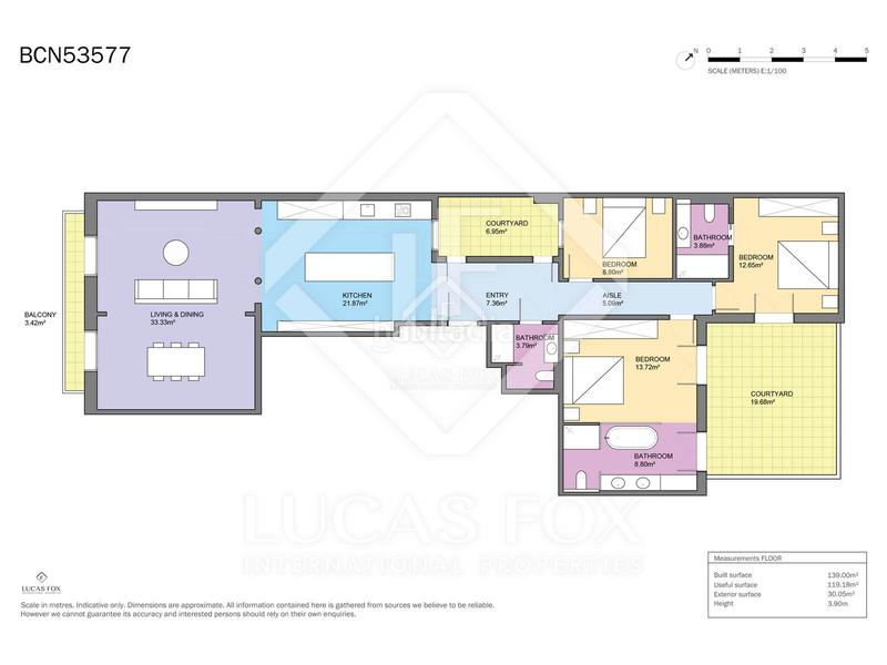 Foto fcdf706d-ed54-41f3-a17f-aa13a8fcd359. Piso precioso piso reformado de 3 habitaciones con terraza privada en venta en prestigioso edificio del barrio gótico . en Barcelona