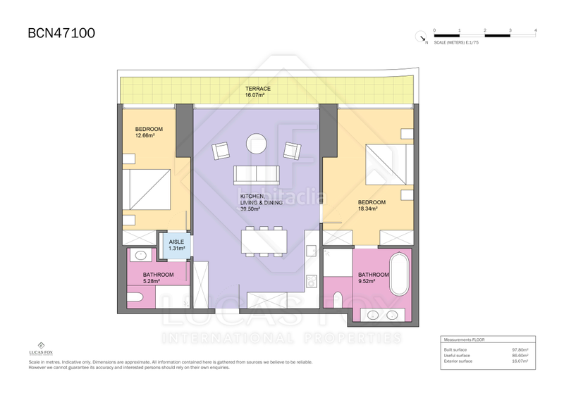 Foto 16f17c08-2ace-4e2c-8d2d-4b2cab8d7ff8. Flat with heating parking pool in Besòs - Maresme Barcelona