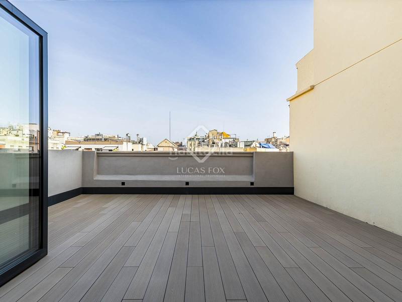 Foto c1b8d75e-7268-450a-897c-3ddc7d83a0a4. Ático  de obra nueva de 2 dormitorios con 26m terraza en venta en eixample derecho en Barcelona