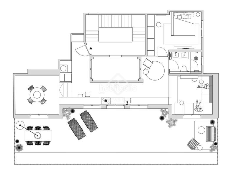 Foto 8180de17-beba-4562-b3a8-0d0133f4ffc8. Miete dachwohnung mit heizung in Dreta de l´Eixample Barcelona
