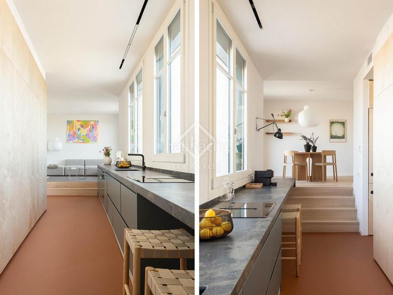 Foto 8f0d304c-2bf9-4012-b3e1-80fcffa76997. Miete dachwohnung mit heizung in Dreta de l´Eixample Barcelona