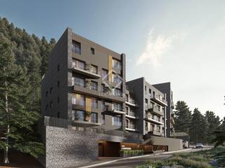 Appartement à L´Aldosa-Anyós. Excelente piso de obra nueva de 2 dormitorios con grandes ventan