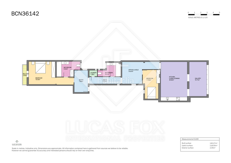 Foto 37a69b46-bced-4fcb-8f22-54ed382165d5. Piso  en excelentes condiciones de 2 dormitorios en venta en eixample izquierdo en Barcelona