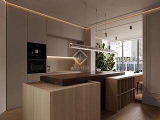 Piso en Sant Gervasi - Galvany. Piso reformado con habitaciones amplias y terraza de 19m en sant