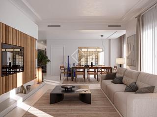 Appartement à Barri de les Corts. Amplio y luminoso piso recién renovado con balcón junto a france