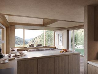 Xalet a Soldeu-Incles. Impresionante villa de obra nueva de 4 dormitorios con 134 m de