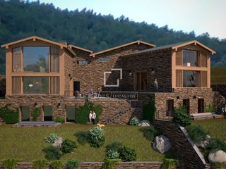 Chalet à Soldeu-Incles. Preciosa villa de obra nueva de 4 dormitorios con 226 m de espac
