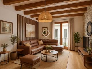 Piso en St. Pere - Sta. Caterina - El Born. Impresionante apartamento amueblado en venta con balcones, 2 dor