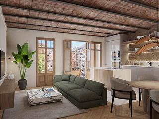 Pis a Dreta de l´Eixample. Piso en excelentes condiciones de 3 dormitorios con 15m terraza
