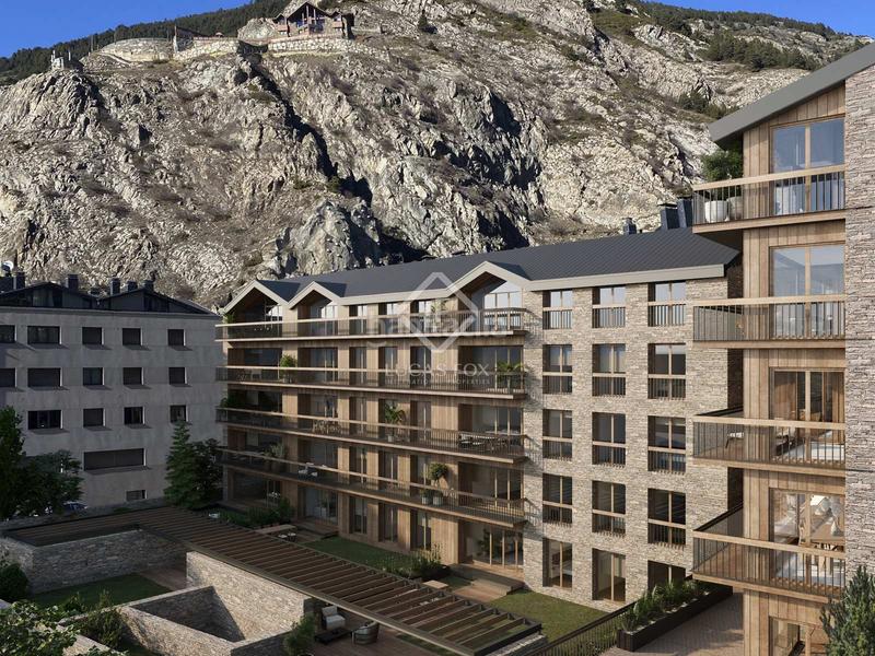 Foto f45f416f-86c1-4960-b72c-4ba006a230f8. Piso  de obra nueva de 3 dormitorios con balcón con vistas al entorno montañoso en venta , andorra en Canillo