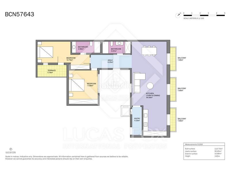 Foto b802d05d-5994-438a-ab61-46302ce0e728. Piso en venta piso de obra nueva de dos dormitorios en barceloneta, en Barcelona