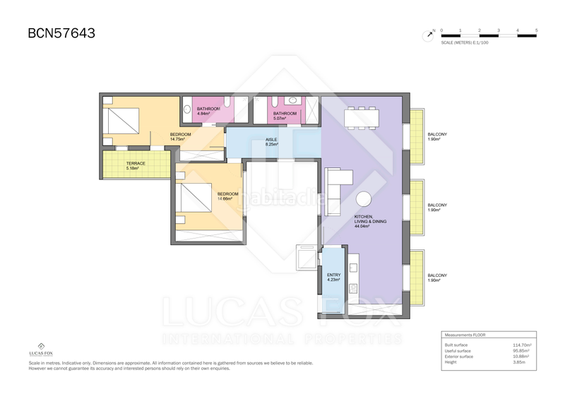 Foto bd6f3bdb-f934-4a30-bc81-993c68433033. Piso en venta piso de obra nueva de dos dormitorios en barceloneta, en Barcelona