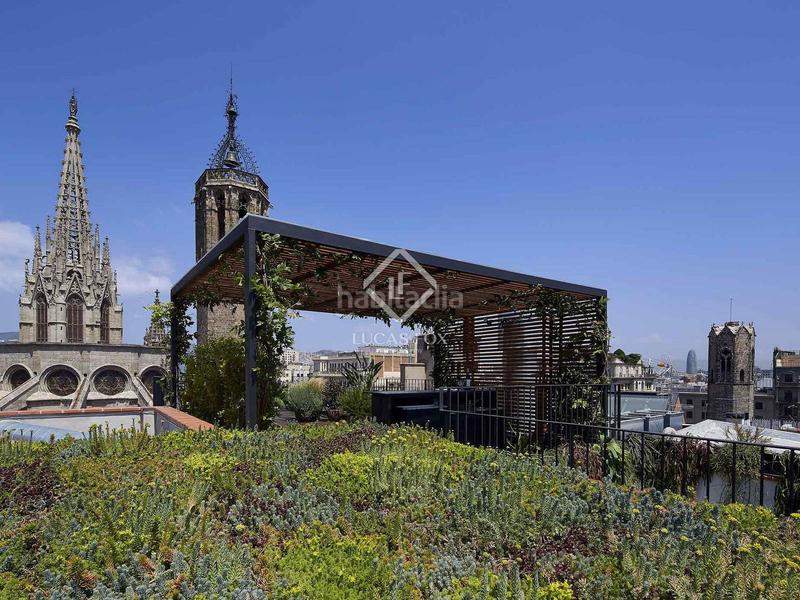 Foto 4cfe8762-b55a-4a93-8898-099dc21643b5. Ático  en excelentes condiciones de 2 dormitorios con 194m terraza en venta en gótico en Barcelona