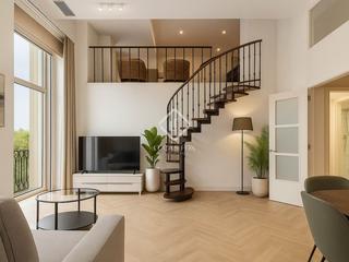 Etagenwohnung in Dreta de l´Eixample. En venta magnífico dúplex de cuatro dormitorios y dos baños en e
