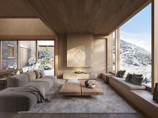 Chalet en Soldeu-Incles. Villa de 5 dormitorios con 229 m de espacio exterior, garaje y o