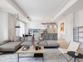 Miete Etagenwohnung in Dreta de l´Eixample. Excelente piso en alquiler temporal, amueblado de cuatro dormito