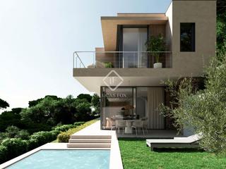 Chalet in Begur. Espectacular villa de obra nueva con 4 dormitorios y vistas a la