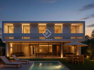 Xalet a Finestrelles. Proyecto de villa de obra nueva de 6 dormitorios en venta en fin