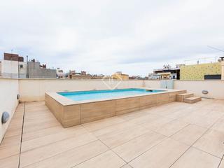 Pis a Dreta de l´Eixample. Dúplex con jardín privado, piscina y aparcamiento en eixample dr
