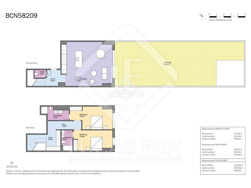 Foto 5f004ff1-4b5d-4612-9b4c-15304bb7ea2e. Piso dúplex con jardín privado, piscina y aparcamiento en eixample dreta en Barcelona