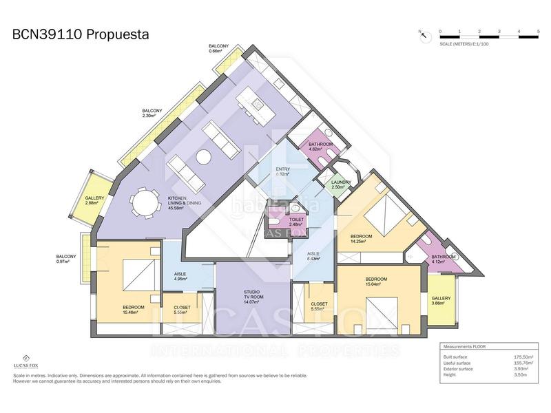 Foto 9d09e9c7-09b2-44bd-a189-735fdae2f0aa. Piso  en venta en una finca modernista en el eixample esquerra. en Barcelona