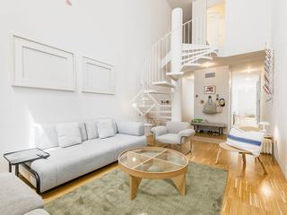 Miete Etagenwohnung in Baix Guinardó. Alquiler de temporada. loft duplex en excelentes condiciones de